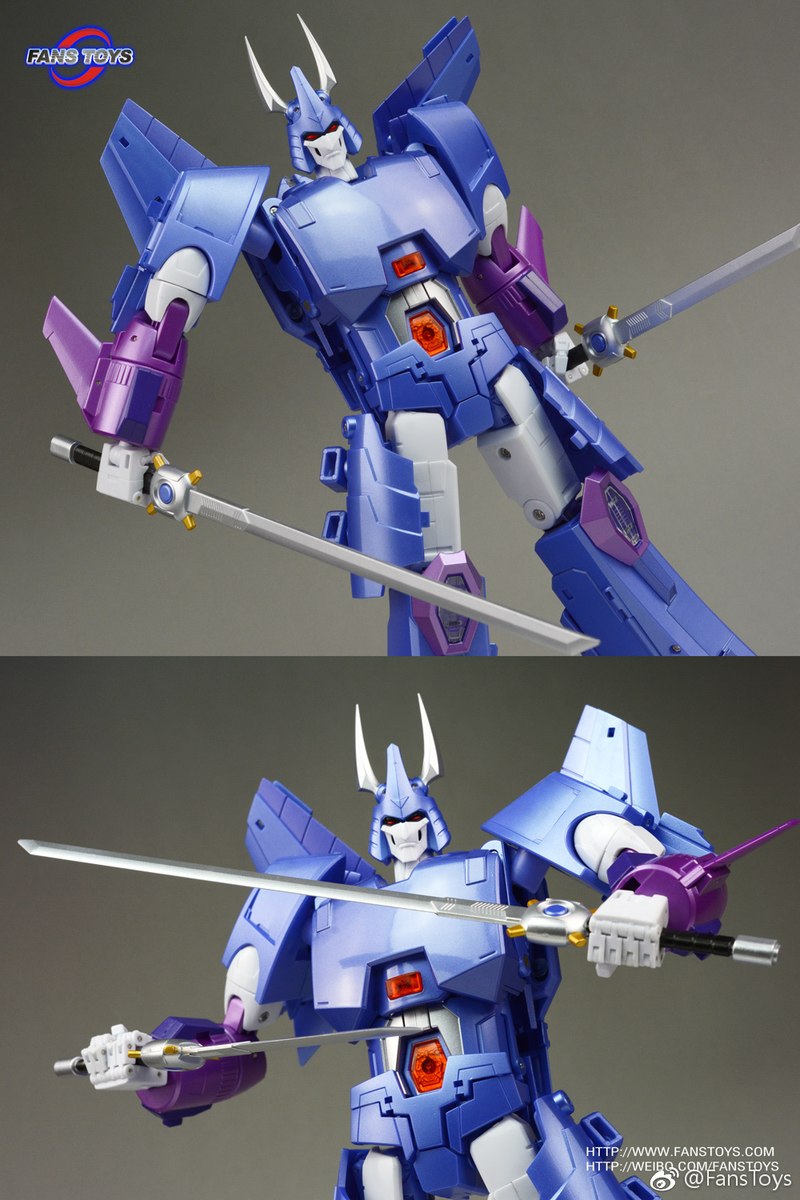 Fans Toys Shows FT-29 Quietus Unofficial Cyclonus Color Testshot